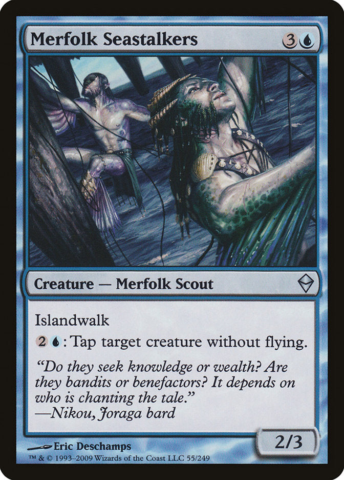 Merfolk Seastalkers (55) [Zendikar] | Odin's Place