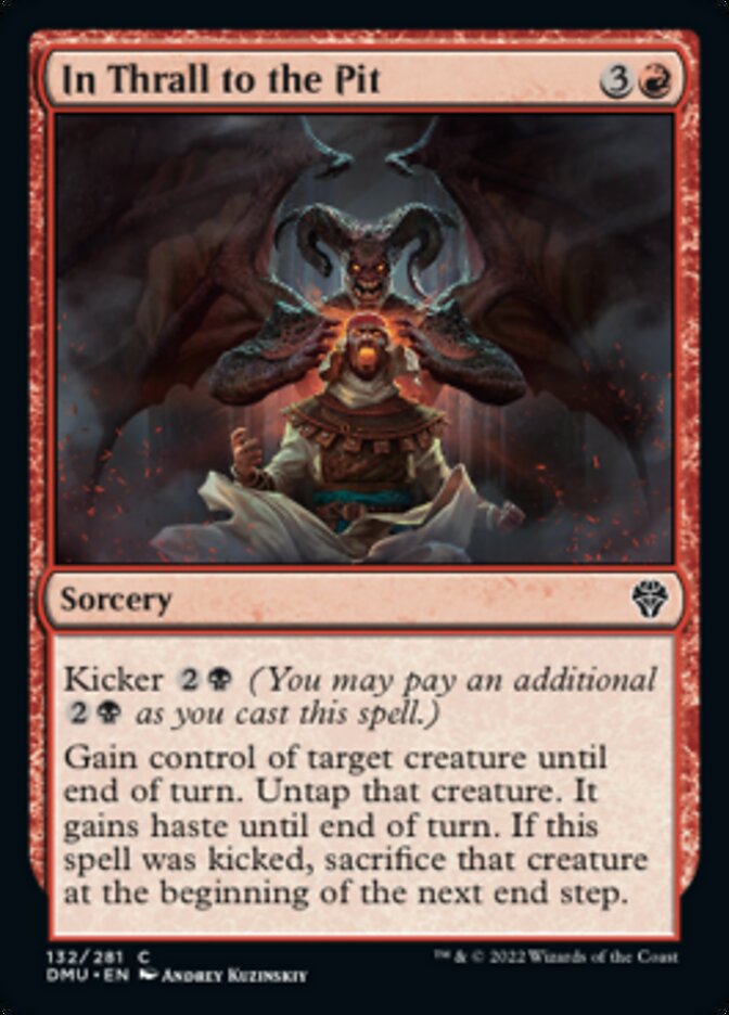 In Thrall to the Pit [Dominaria United] | Odin's Place