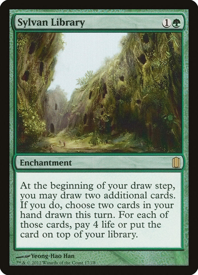 Sylvan Library (17) [Commander's Arsenal] | Odin's Place