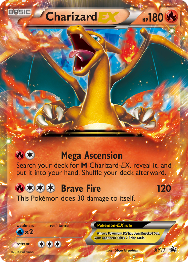 Charizard EX (XY17) [XY: Black Star Promos] | Odin's Place