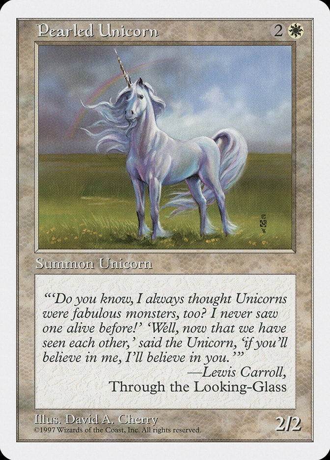 Pearled Unicorn (50) [Fifth Edition] | Odin's Place