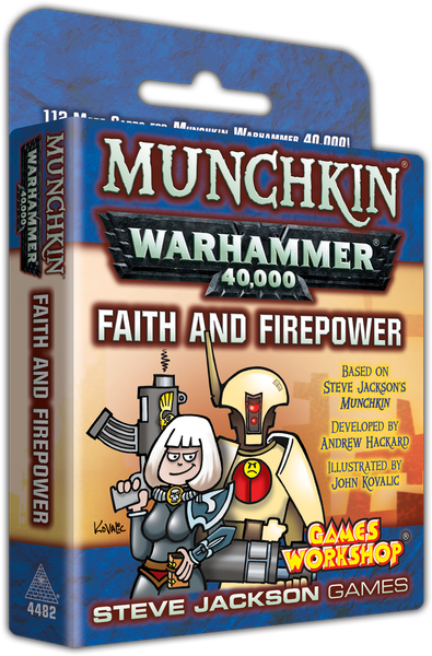 Munchkin Warhammer 40,000: Faith and Firepower | Odin's Place