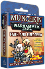 Munchkin Warhammer 40,000: Faith and Firepower | Odin's Place