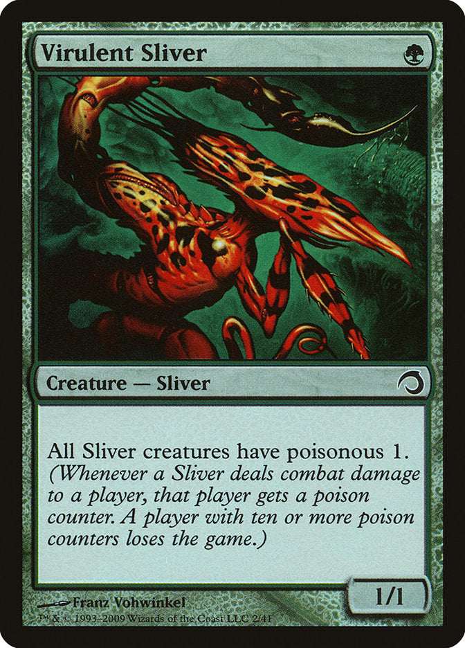 Virulent Sliver (2) [Premium Deck Series: Slivers] | Odin's Place