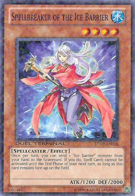 Spellbreaker of the Ice Barrier [DT03-EN076] Common | Odin's Place