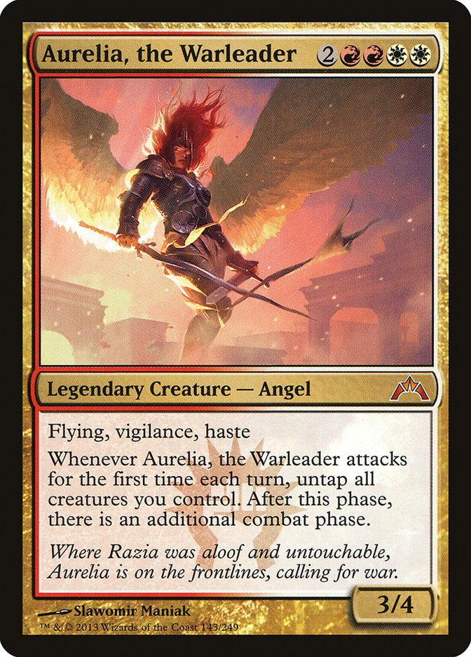 Aurelia, the Warleader (143) [Gatecrash] | Odin's Place