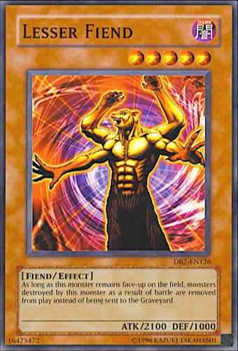 Lesser Fiend [DB2-EN126] Common | Odin's Place