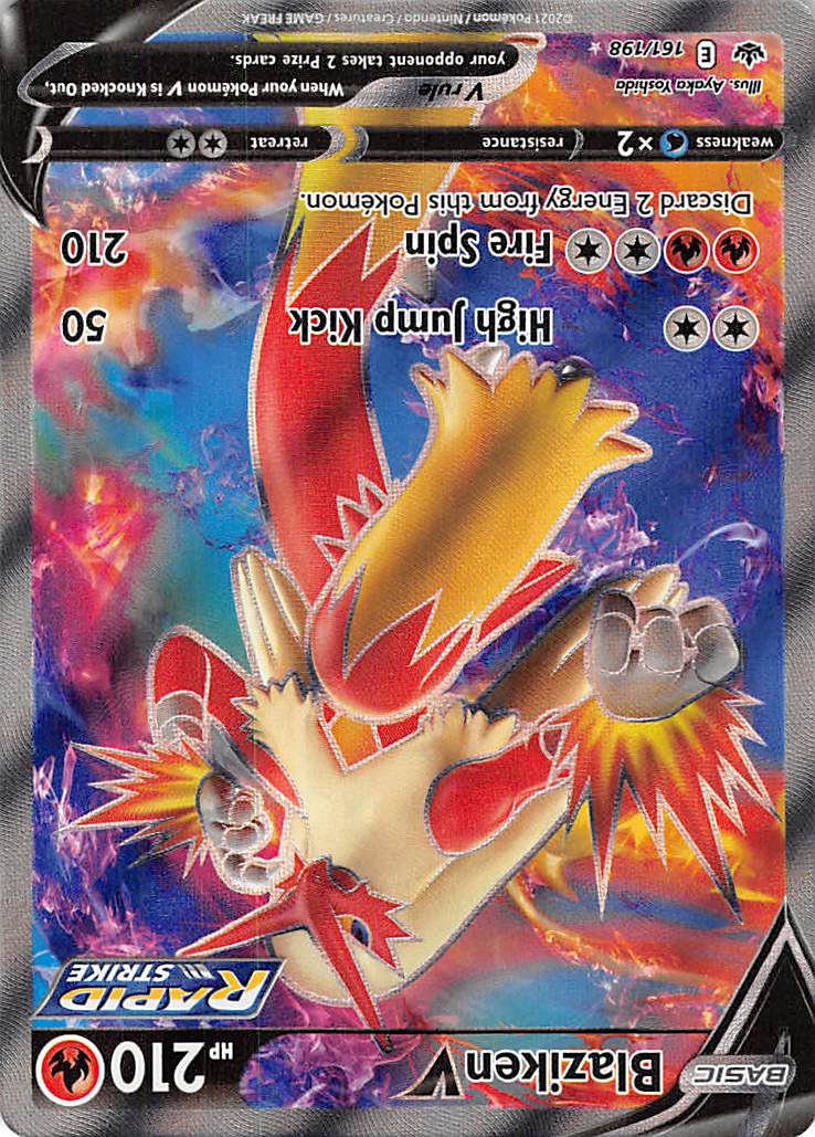 Blaziken V (161/198) [Sword & Shield: Chilling Reign] | Odin's Place