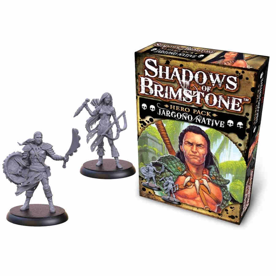 Shadows of Brimstone: Janogo Native Hero Pack | Odin's Place