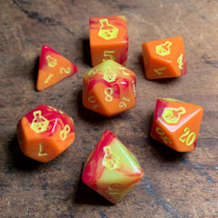 PolyDice Potions Poly 7 Set: Assorted Colors | Odin's Place