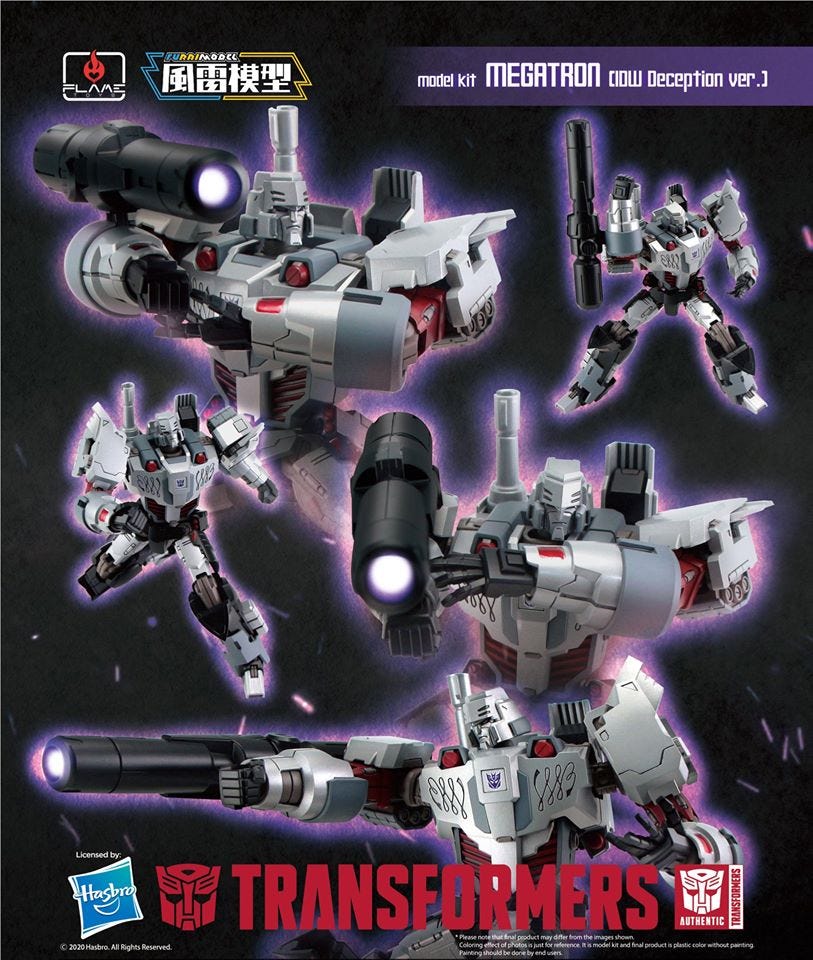 Megatron IDW Flame Toys Furai Model | Odin's Place