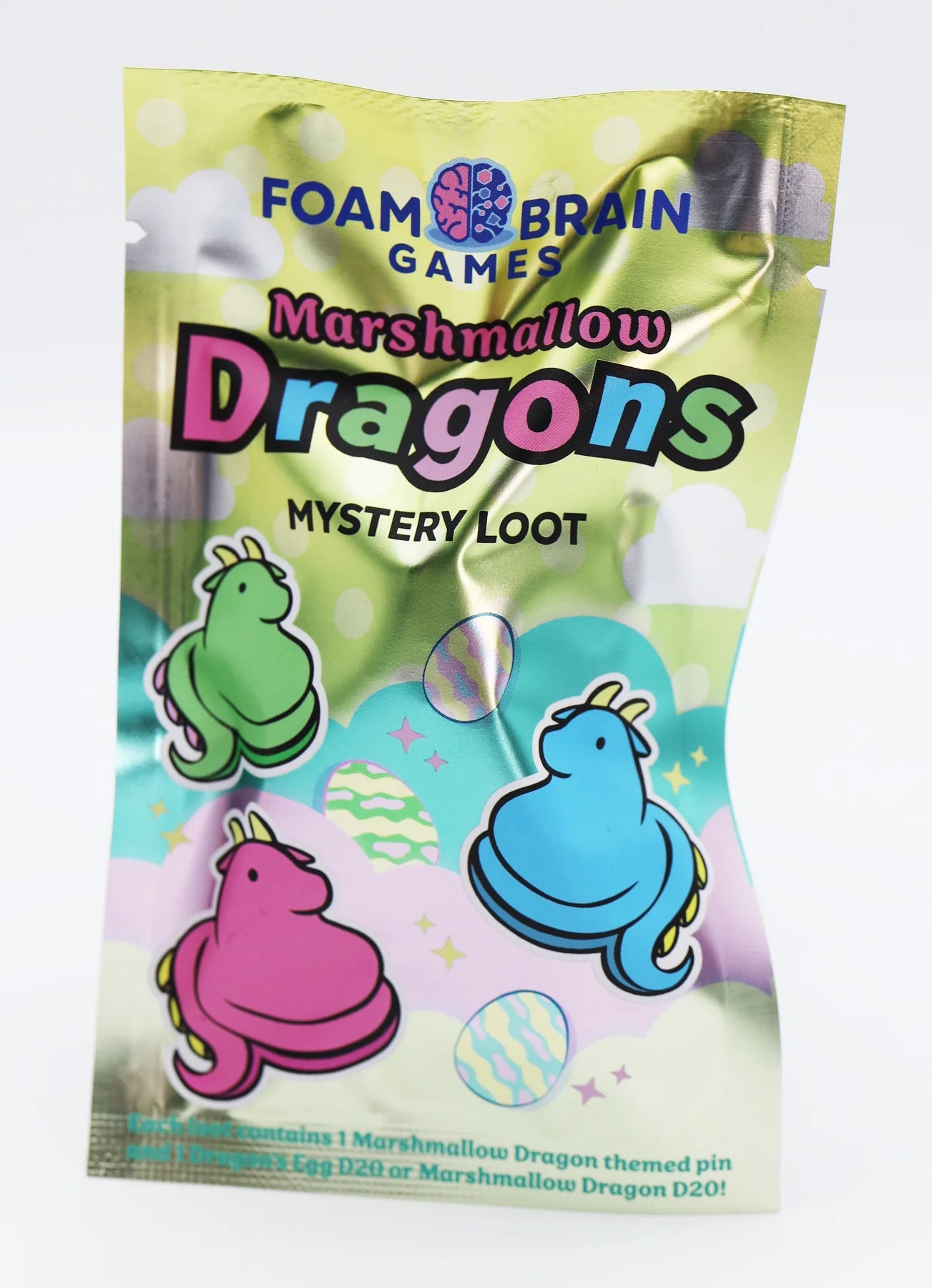 Foam Brain Mystery Bag: Marshmallow Dragon | Odin's Place