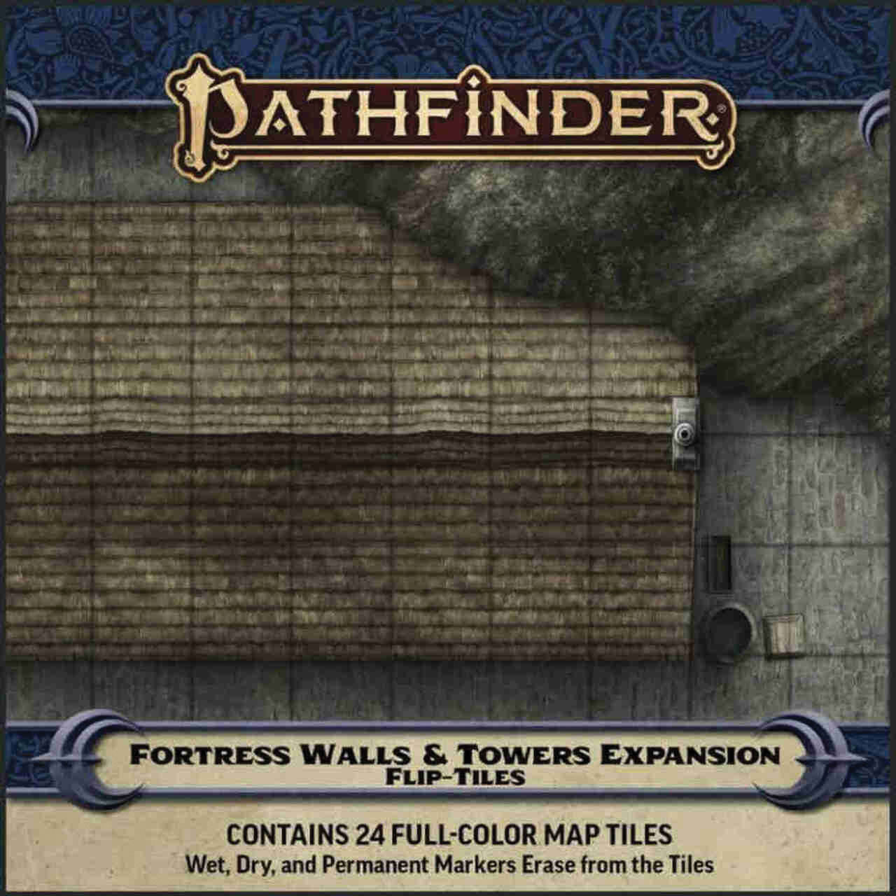 Pathfinder RPG Flip-Tiles: Fortress Walls and Towers Expansion | Odin's Place