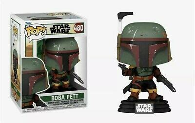 Funko Pop Star Wars Mandalorian Boba Fett Vinyl Figure | Odin's Place