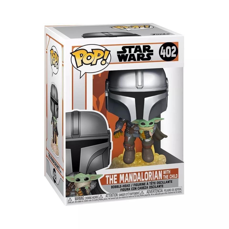Star Wars The Mandalorian Flying POP! | Odin's Place