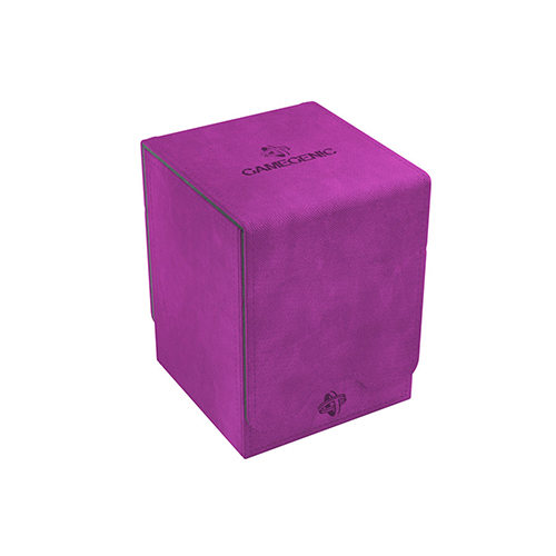 Gamegenic Squire 100+ Card Convertible Deck Box: Purple | Odin's Place