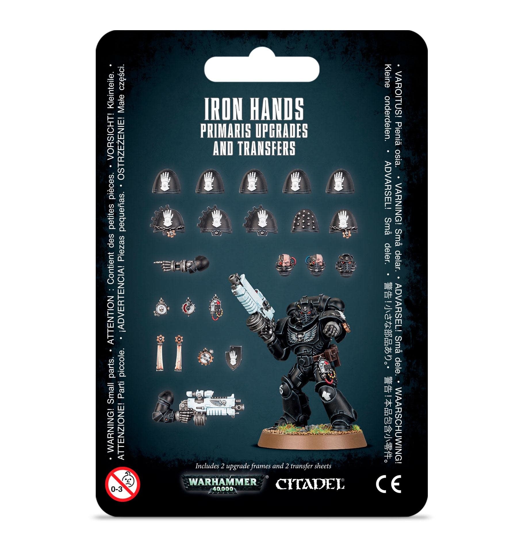Warhammer 40K: Space Marines Iron Hands Upgrades | Odin's Place