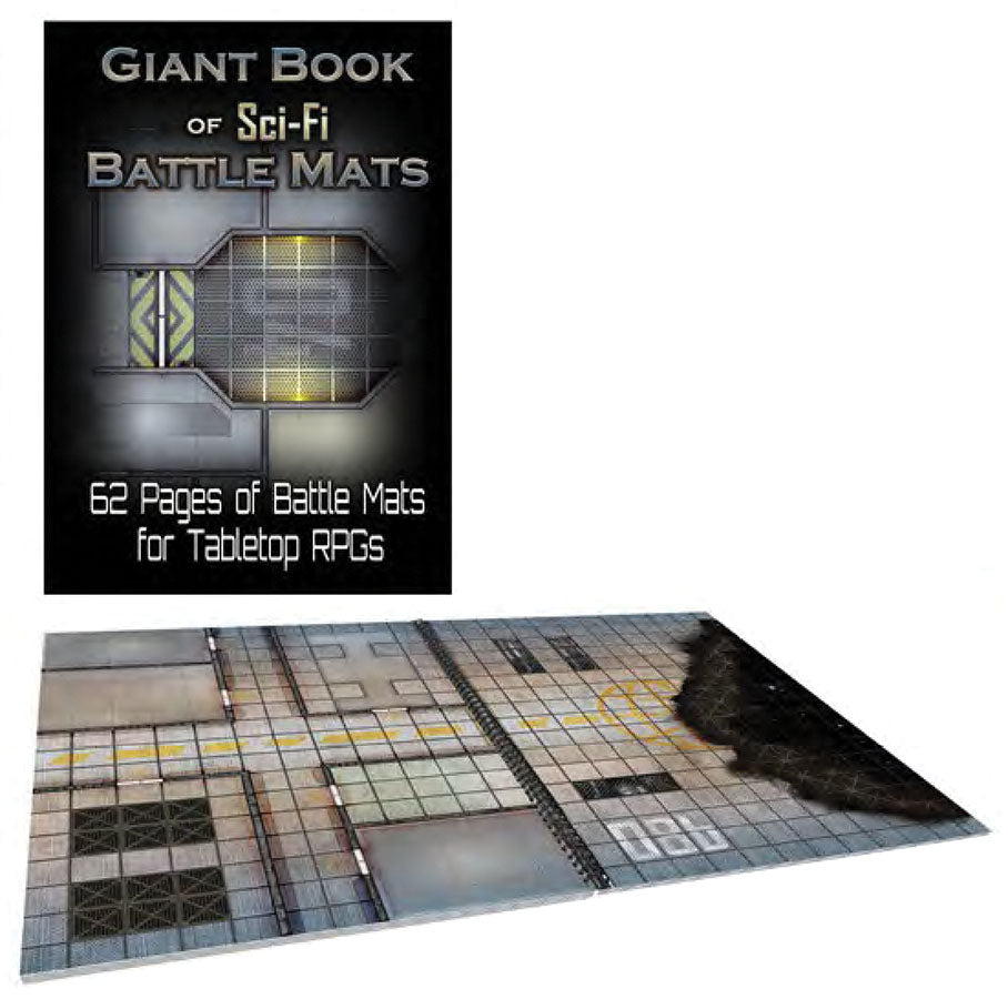 Giant Book of Sci-fi Battle Mats | Odin's Place