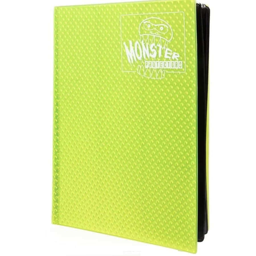 Monster Binder 9-Pocket Holofoil Highlighter Yellow | Odin's Place