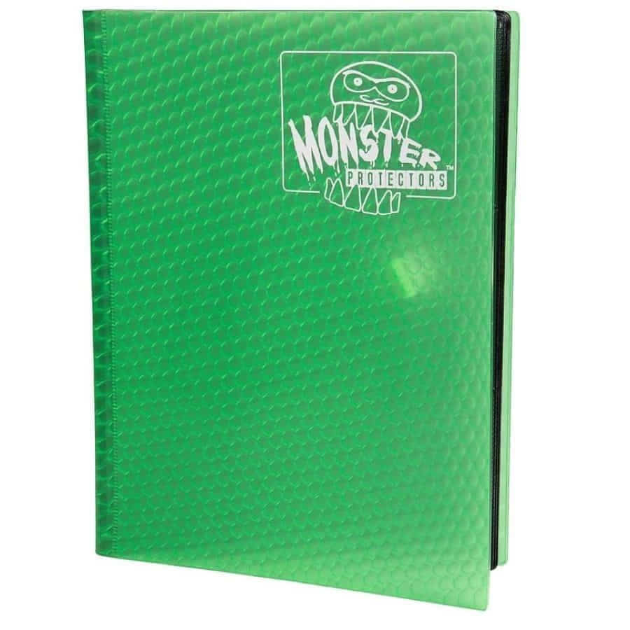 Monster Binder 9-Pocket Holofoil Green | Odin's Place