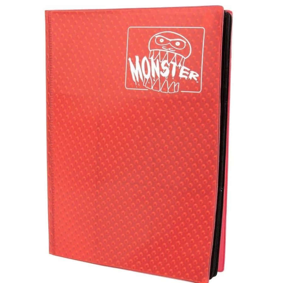 Monster Binder 9-Pocket Holofoil Red | Odin's Place