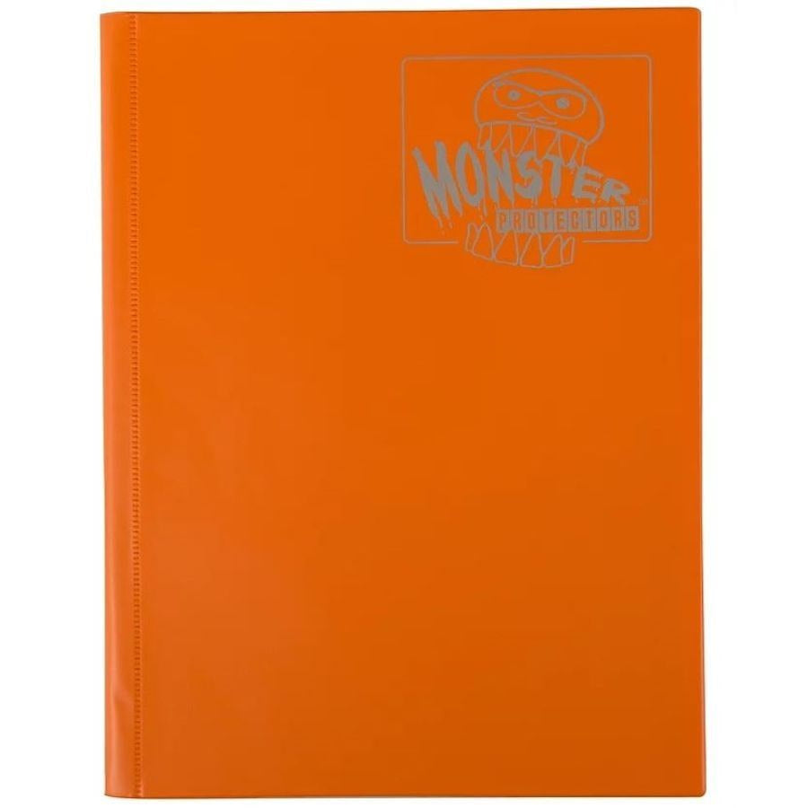 Monster Binder: 9 Pocket Matte Orange | Odin's Place