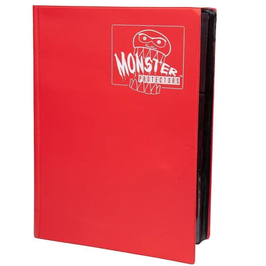 Monster Binder 9-Pocket Matte Red | Odin's Place