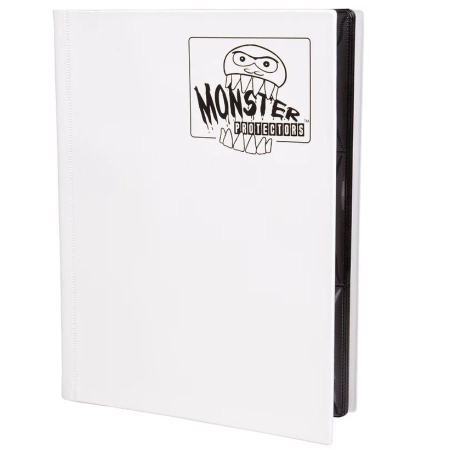 Monster Binder: 9 Pocket Opaque White | Odin's Place