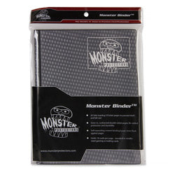 Monster Binder: 9 Pocket Holo Opaque Black | Odin's Place