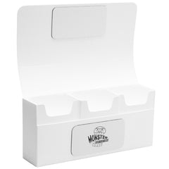 Monster Deck Box Triple White | Odin's Place