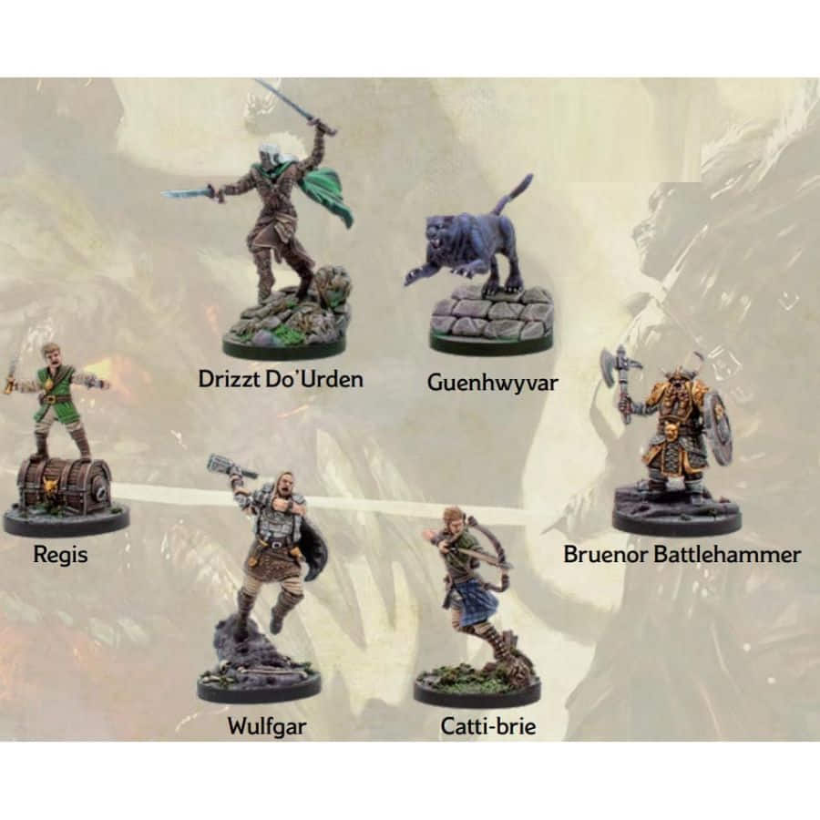 Dungeons & Dragons Collectos Series: Drizzt & The Companions of the Hall | Odin's Place