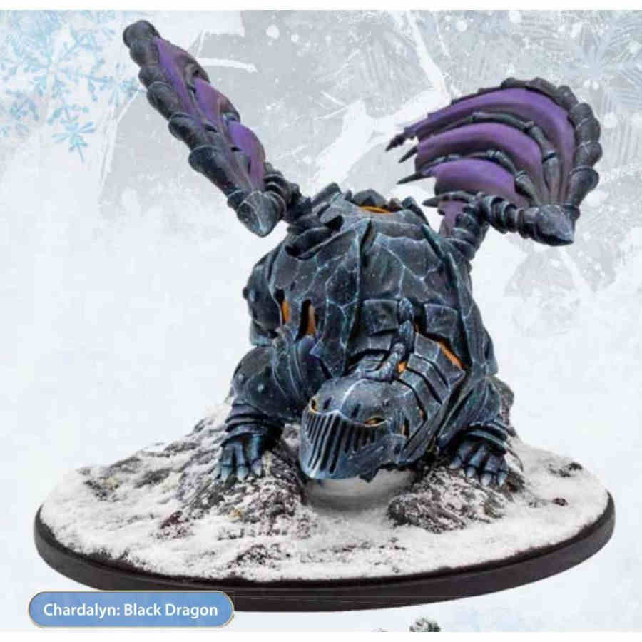 Gale Force 9 Dungeons and Dragons Rime of the Frostmaiden: Dragon of Black Ice | Odin's Place