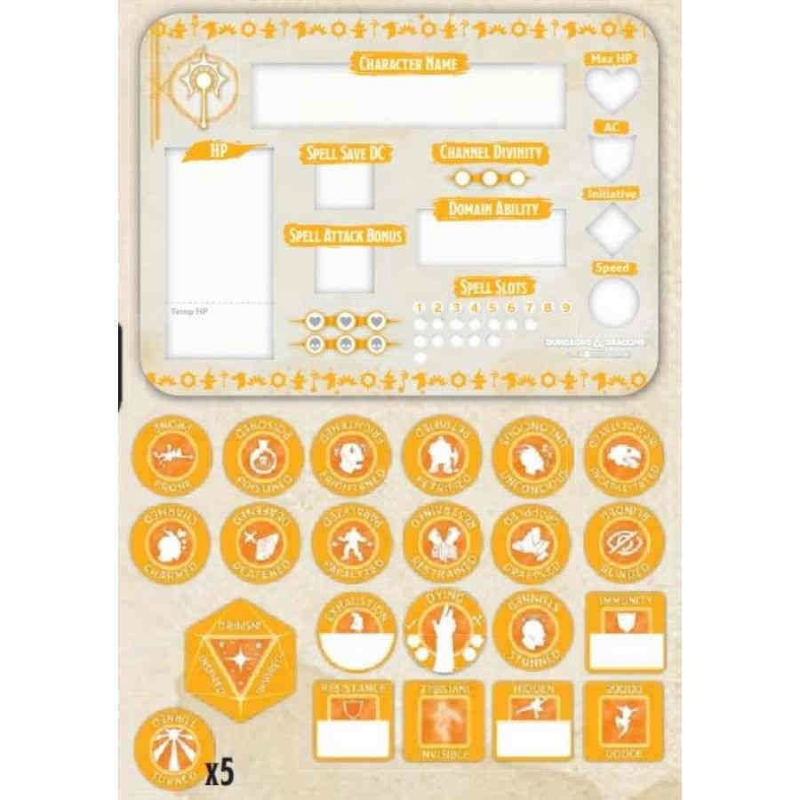 Dungeons and Dragons Cleric Token Set | Odin's Place