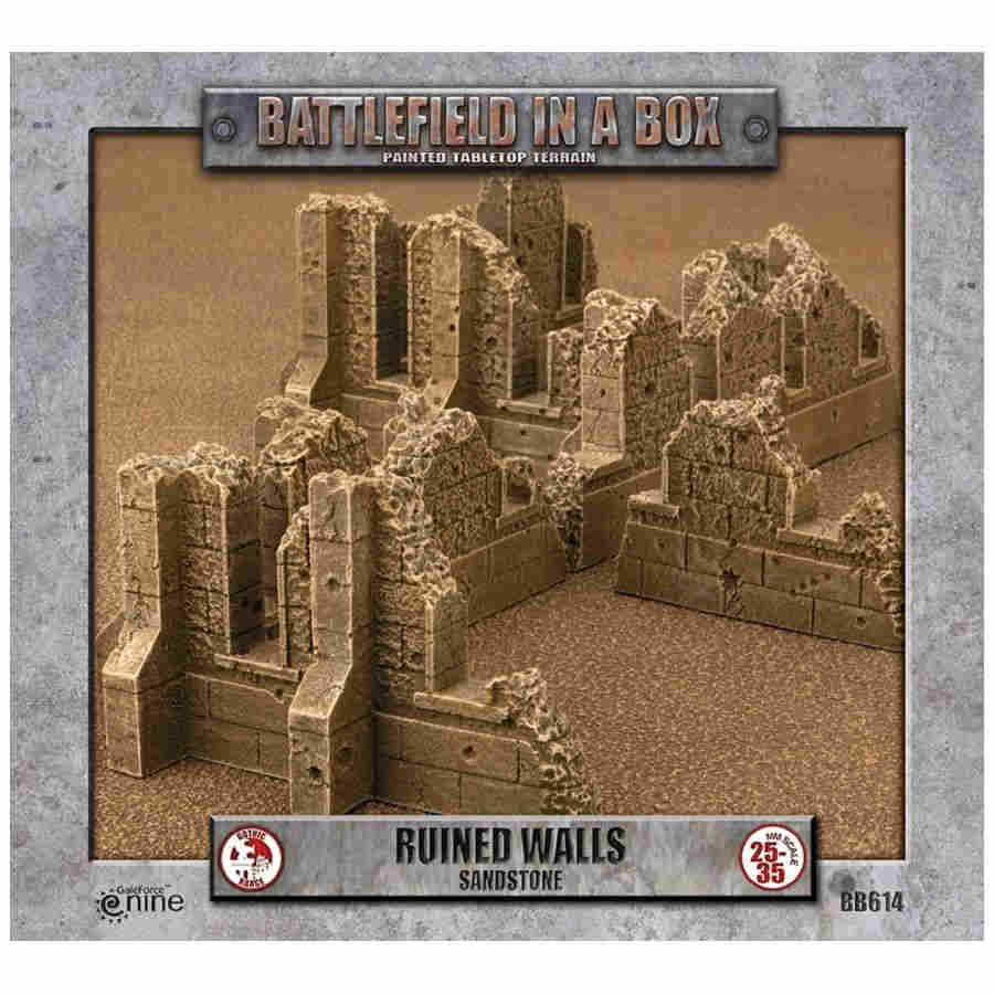 Battlefield in a Box: Sandstone Walls | Odin's Place