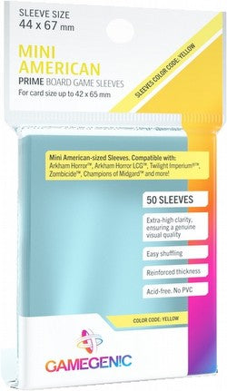 Gamegenic PRIME Mini American-Sized Sleeves 44 x 67 mm | Odin's Place