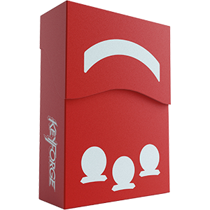 Gamegenic Aries Keyforge Deck Box Red | Odin's Place