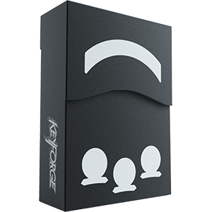 Gamegenic Keyforge Aries Deck Box Black | Odin's Place