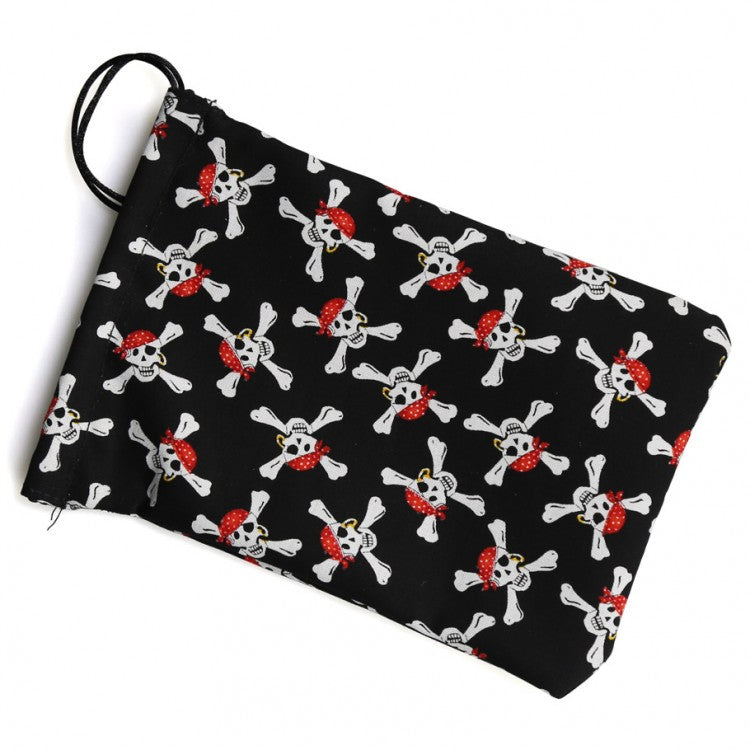 Galant Hand Gamers Gear Dice Bag: Pirate Crossbones | Odin's Place
