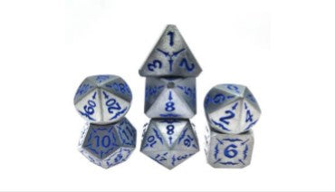 Game Habit Starship Dice Goblin Metal Poly 7 Dice Set | Odin's Place