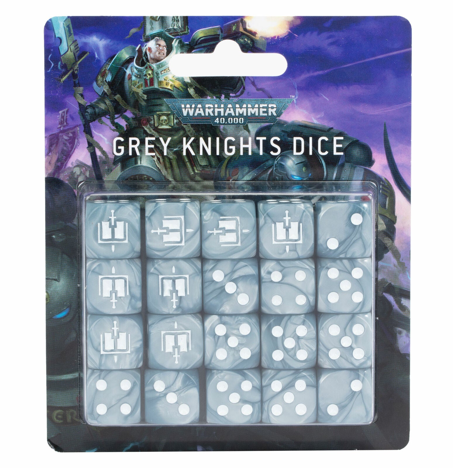 Warhammer 40K: Grey Knights Dice | Odin's Place