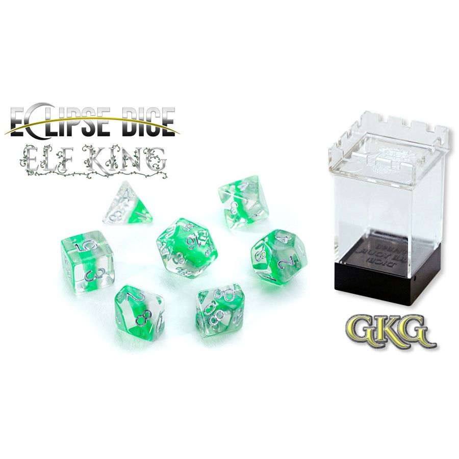 Eclipse Dice: Elf King Poly 7 Set | Odin's Place