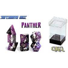 Halfsies Supernova: Panther Poly 7 Set | Odin's Place