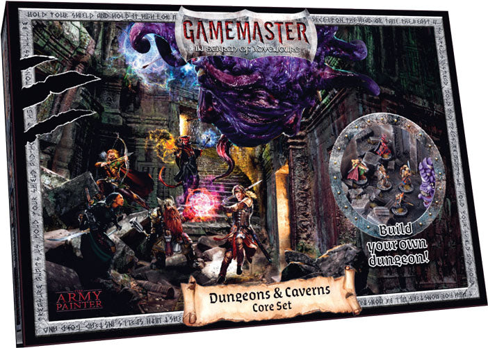 Army Painter Gamemaster: Dungeons and Caverns Core Set | Odin's Place