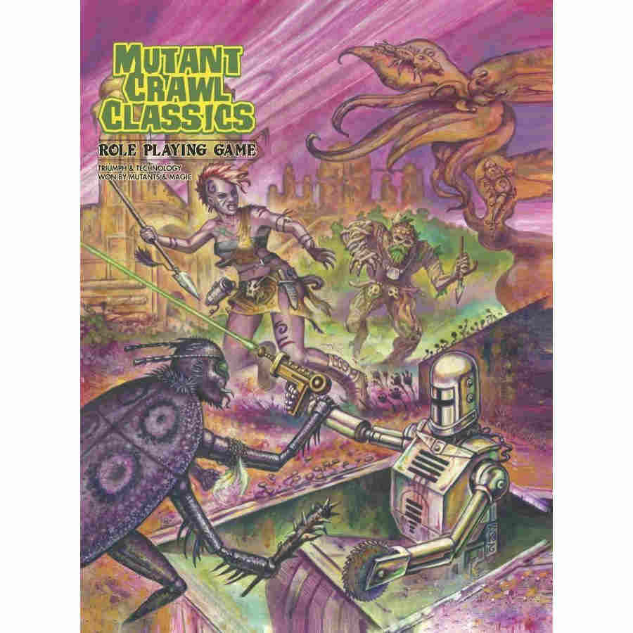 Mutant Crawl Classics RPG (Softcover) | Odin's Place