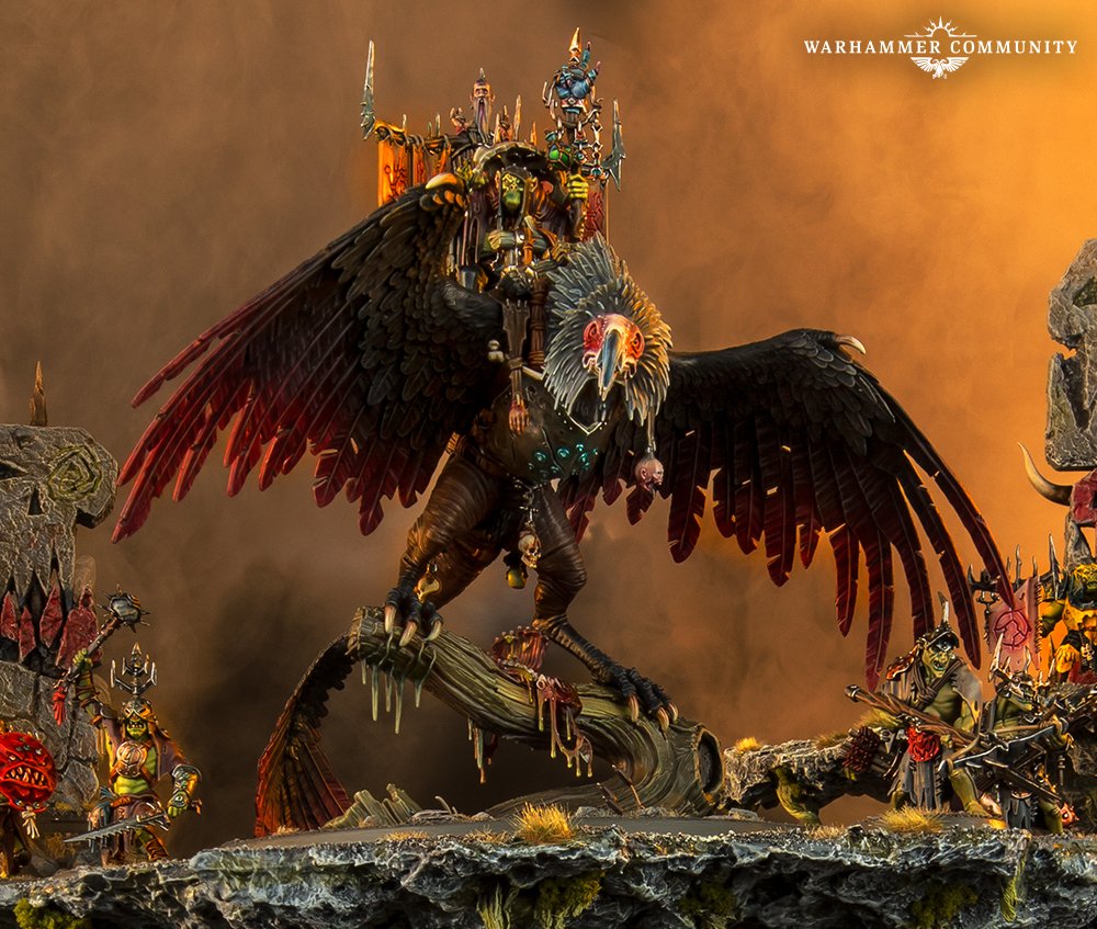 Warhammer Age of Sigmar: Orruk Warclans Gobsprakk the Mouth of Mork | Odin's Place