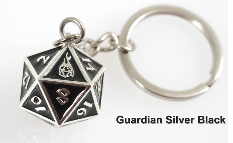 Forged Gaming Fob of Fate D20 Keychain | Odin's Place
