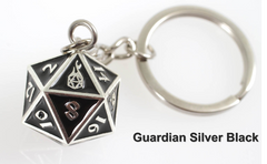 Forged Gaming Fob of Fate D20 Keychain | Odin's Place