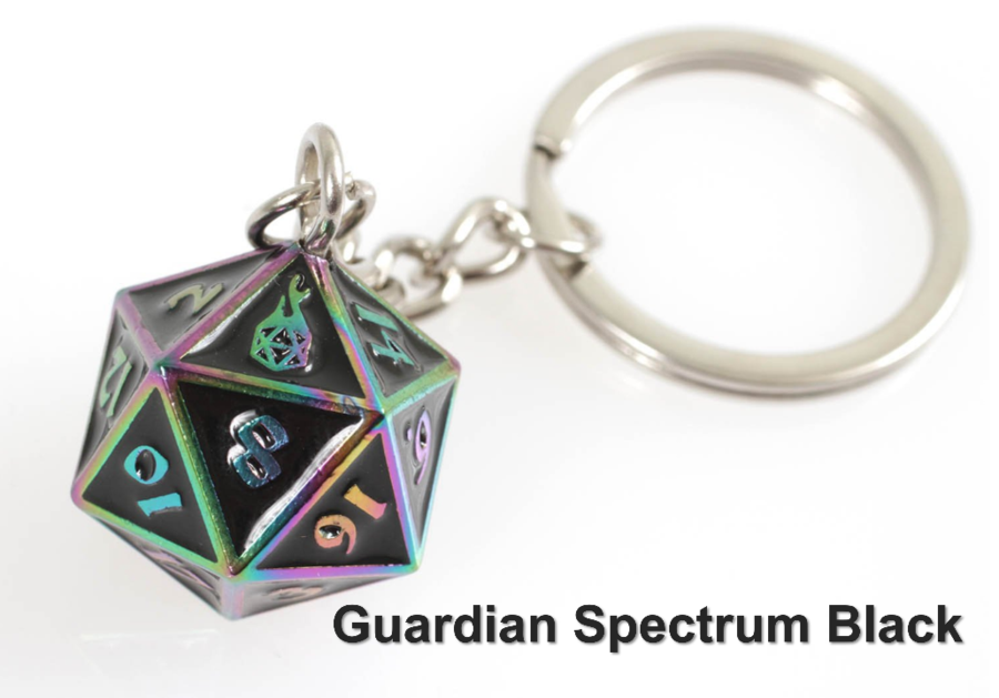 Forged Gaming Fob of Fate D20 Keychain | Odin's Place