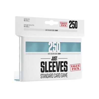 Gamegenic Just Sleeves Value Pack - Clear 250ct | Odin's Place