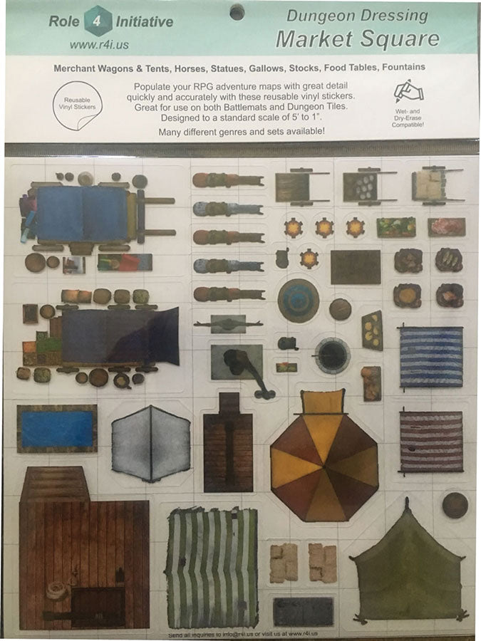 Dungeon Dressing: Market Square | Odin's Place